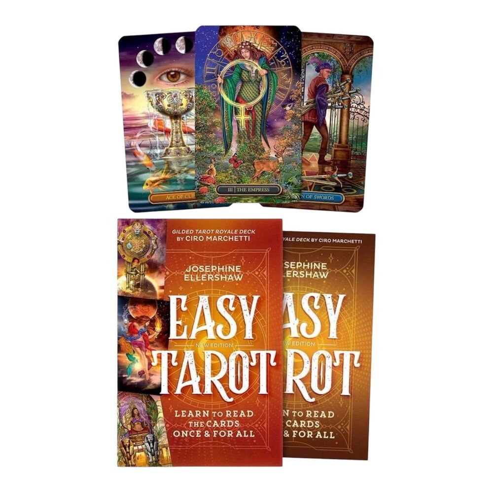 Easy Tarot: New Edition (Deck & Book) By Ellershaw & Marchetti